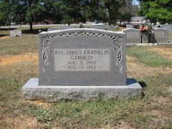Rev James Franklin Gamblin 