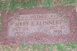 Mary E. <I>Gabey</I> Klinnert 