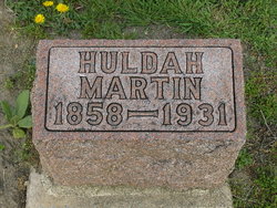 Huldah <I>Loring</I> Martin 