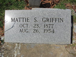 Mattie <I>Searcy</I> Griffin 