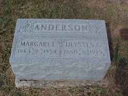 Margaret <I>Thompson</I> Anderson 