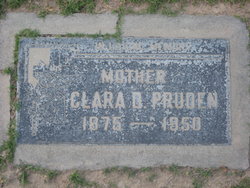 Clara D. <I>Wilcox</I> Pruden 