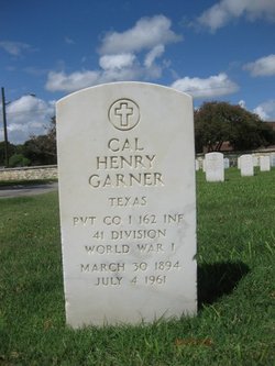 PVT Cal Henry Garner 