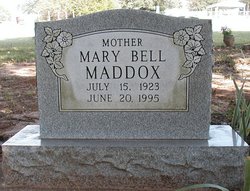 Mary Bell <I>Needham</I> Maddox 