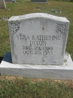 Vera Katherine Dixon 