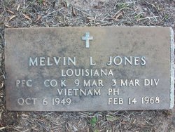 PFC Melvin Lewis Jones 