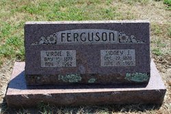 Virginia Bell “Virdie” <I>Griffith</I> Ferguson 