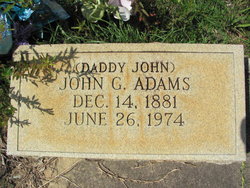 John Green “Daddy John” Adams 