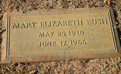 Mary Elizabeth Bush 