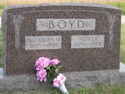 Elizabeth Margaret “Lizzie” <I>Deal</I> Boyd 