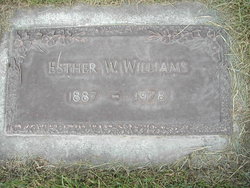 Esther W. <I>Burgoon</I> Williams 