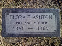 Flora Theresa <I>Martin</I> Ashton 