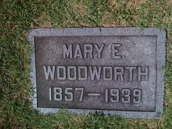 Mary E <I>McBride</I> Woodworth 