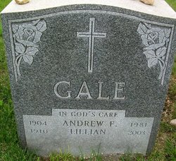 Andrew F Gale 
