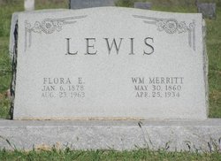 Flora E. <I>Johnson</I> Lewis 