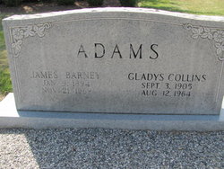 Gladys <I>Collins</I> Adams 