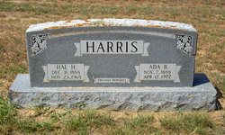 Ada Bertha <I>Stephens</I> Harris 