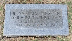 Bonnie Mae <I>Farmer</I> Newton 