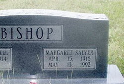 Margaret Ellen <I>Salyer</I> Bishop 