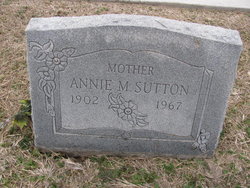 Annie Gray <I>Moorman</I> Sutton 