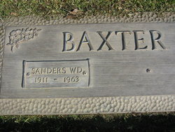 Sanders W.D. Baxter 
