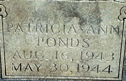 Patricia Ann Ponds 