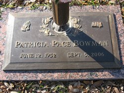 Patricia Eve <I>Pace</I> Bowman 