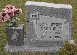Lois “Bobi” <I>Cudworth</I> Saunders 