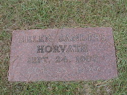 Helen <I>Sanders</I> Horvath 