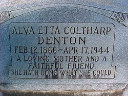 Alva Etta <I>Coltharp</I> Denton 