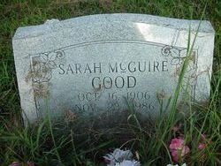 Sarah Alice <I>Mcguire</I> Good 