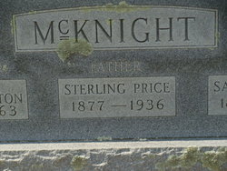 Sterling Price McKnight 