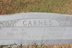 Gladys M Carnes 