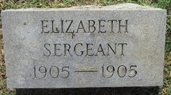 Elizabeth Sergeant 