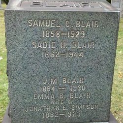 Joseph M Blair 