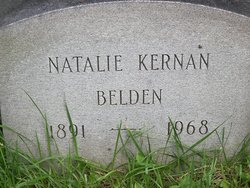 Natalie Reynal <I>Kernan</I> Belden 