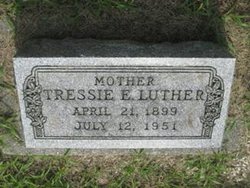 Tressie Ethel <I>Fuson</I> Luther 