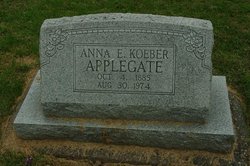 Anna E <I>Koeber</I> Applegate 