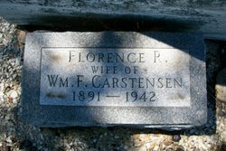 Florence Rebecca <I>Isenberger</I> Carstensen 