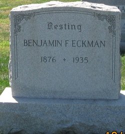 Benjamin Frank Eckman 