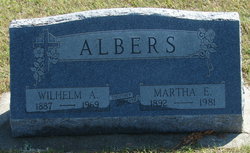 Martha E <I>Lange</I> Albers 