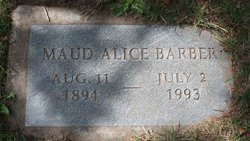 Maud Alice Barber 