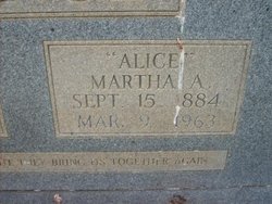 Martha Alice <I>Moles</I> Spence 