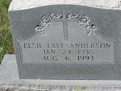 Elsie Faye Anderson 
