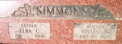 Elba Cecil Simmons Sr.