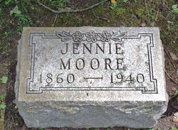 Jennie <I>Pease</I> Moore 