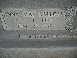 Anna Mae <I>McElwee</I> Davis 