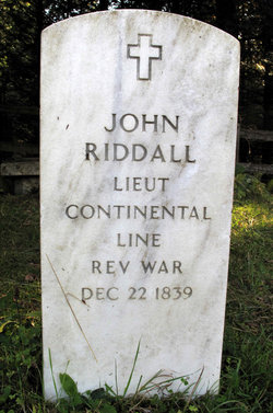 Lieut John Riddall 