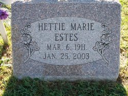 Hettie Marie <I>Young</I> Estes 