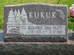 Marjorie Ann <I>Platt</I> Kukuk 